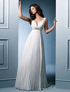Elegant White Embellished Gown