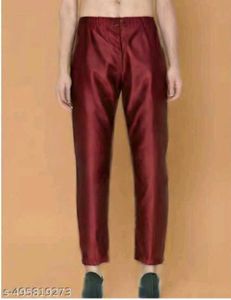 Maroon Casual Pants