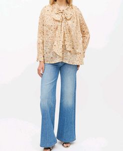 Vintage Floral Blouse