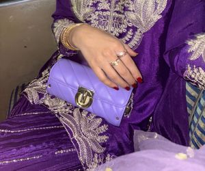 Quilted Lavender Crossbody Bag