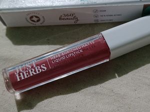 Herb-Enriched Matte Liquid Lipstick