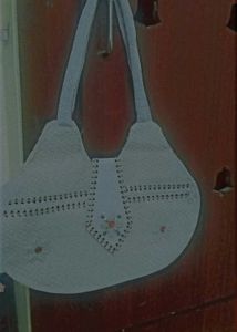 White Handbag