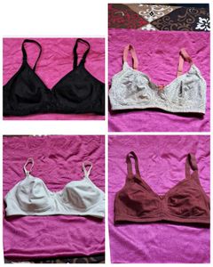 Combo Of 4 Branded Bra Mix Sizes