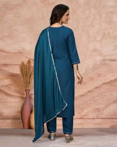 Women Dupatta Set &amp; Kurti Pant