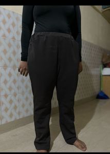 Comfortable Brown Casual Pants