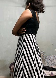 Striped Midi Dress
