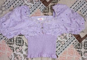 MM Women&#39;s Medium Stretchable Cute Top