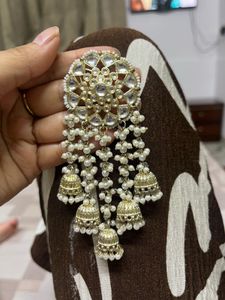 Gorgeous Kundan Jhumka Earrings