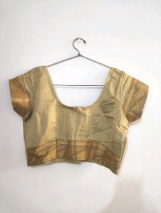 Elegant Gold Blouse