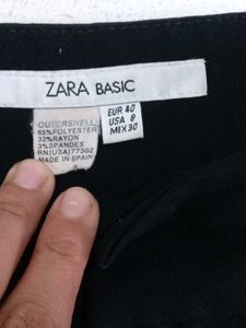 Zara Black Flared Pants