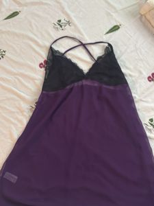 Purple Lace Nightgown