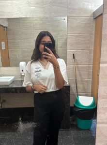 White Crop Top - H&M x Disney Collection