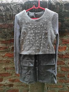 Gorgeous Grey Sweater Shirt
