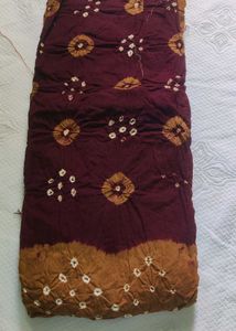 Bandhani Unstitched Kurta Set