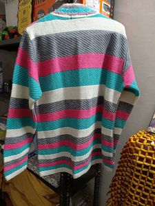 Colorful Knit Cardigan