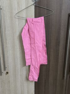 Pink cotton Leggings