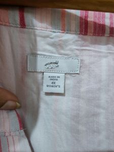 Pink Cotton Sleeveless Dress - 4XL