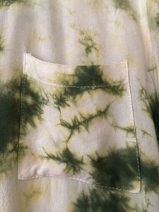 Tye And Dye Green Shirt