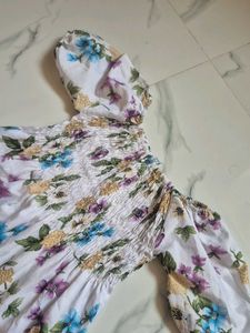 Floral Off-Shoulder Dress