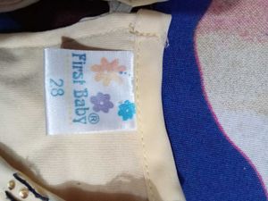 Sleeveless Yellow Colour Top