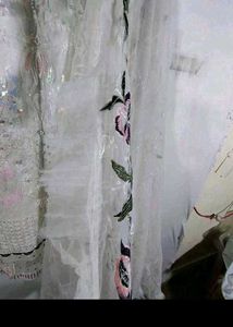 Partywear Pakistani Suit With Beautifu Ruffled
