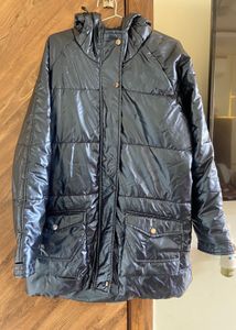 Stylish Blue Puffer Jacket