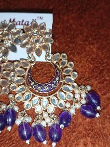 Beaded Drop Earrings