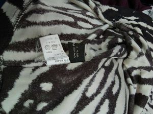 Y2k Animal Print Cowl NeckTank Top.