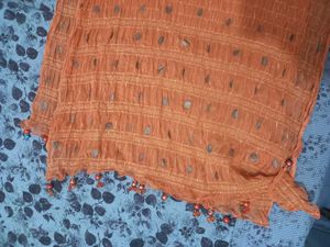 Orange🧡 Duppata
