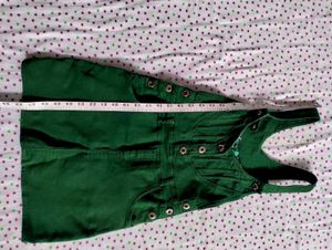Dark Green Dangari For Kids