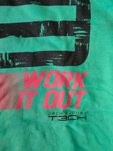 Puma Green Graphic Sweatshirt