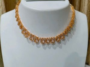 Anti-tranish,RoseGold-Tone Necklace &amp; Earrings set