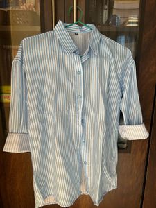 Striped Blue Shirt
