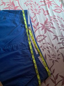 Blue Cargo Pants