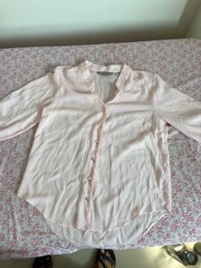 Elegant Light Pink Blouse