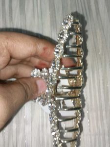 Sparkling Rhinestone Hair Claw Clip