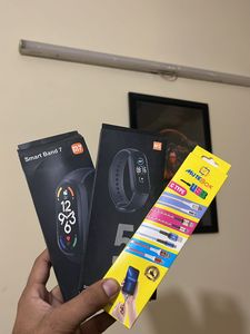 3pcs Combo M5, M7 Calling Smartband , Type-c Cable