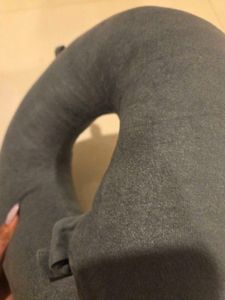 Grey Neck Pillow