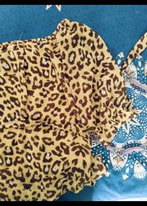 Leopard Print Blouse