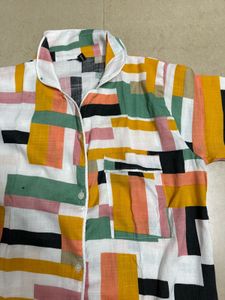 Funky Geometric Pajama Set