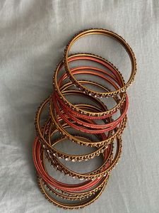 Set Of 16 Metal Bangles