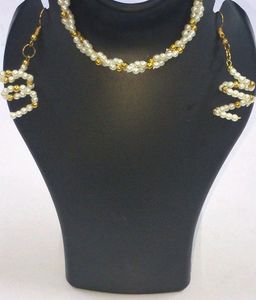 Necklace eyerring adjustable unique stylish trendl