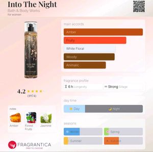 Into the Night by BBW, 10ml Sample