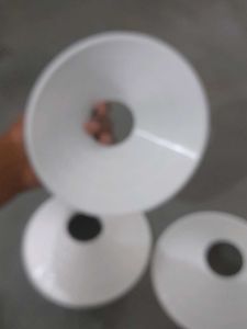 White Plastic String Cone Spools