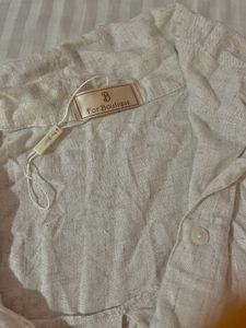 Linen Shorts &amp; Shirt❌No Negotiation, Never Used