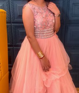 Elegant Pink Party Dress