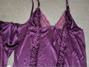 Purple Nightgown &amp; Robe Set🪻