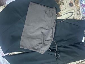 Black Flared Tailored H&amp;m Pants+freebie