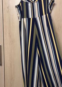 Striped Jumpsuit