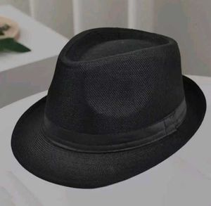 Classic Black Fedora Hat